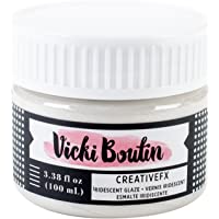 American Crafts Vicki Boutin Mixed Media Creative FX - Pack de esmalte- líquido- multicolor- 6-35 x 6-35 x 0-08 cm